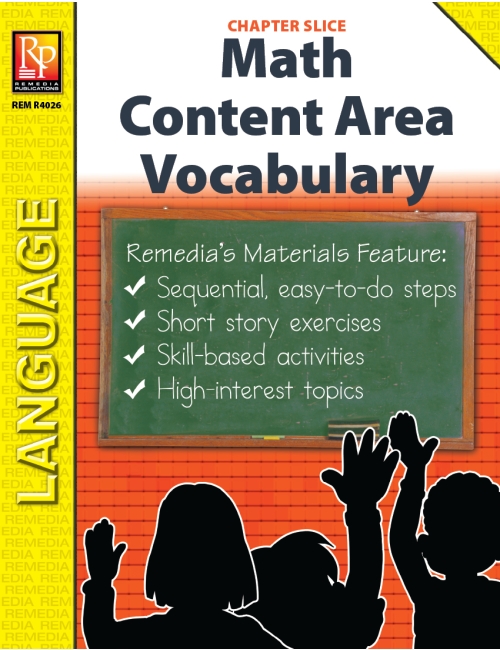 Math: Content Area Vocabulary (Chapter Slice)