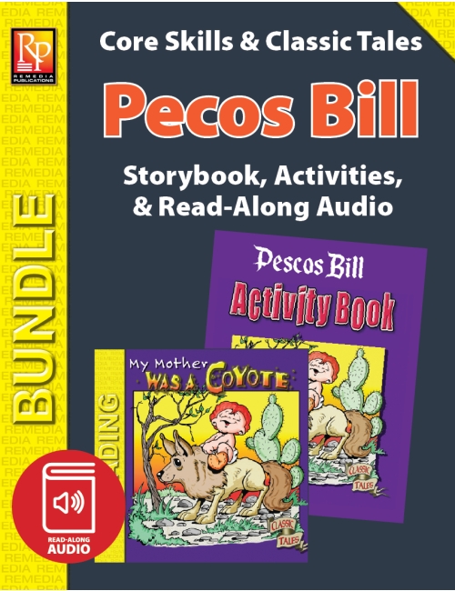 Pecos Bill: Storybook, Activities, and Read-Along Audio (Bundle)