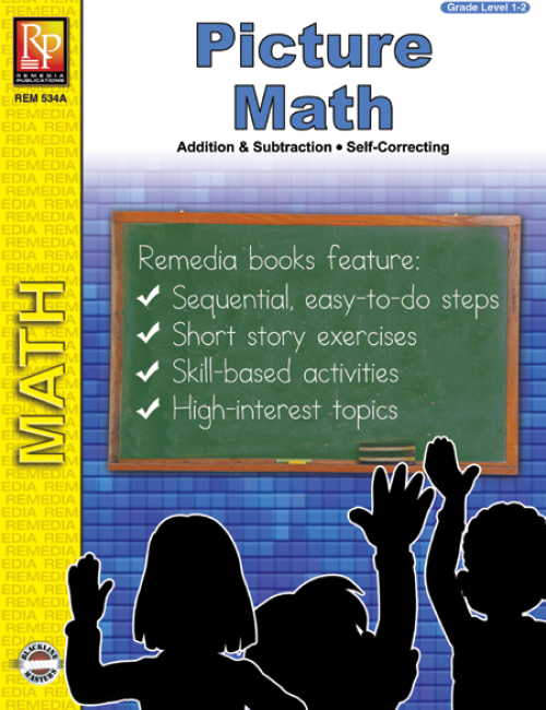 Picture Math: Fun, Self-Checking Addition & Subtraction Practice (eBook)