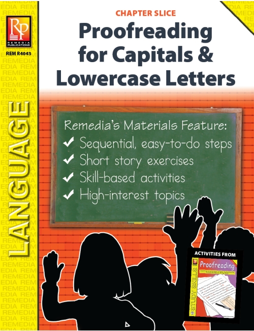 Proofreading for Capital Letters & Lowercase Letters (Chapter Slice)