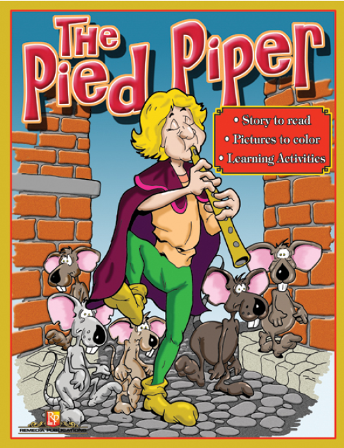 The Pied Piper: Read & Color (eBook)