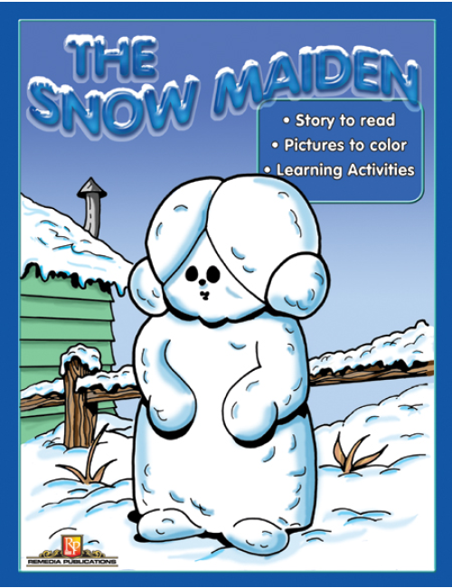 The Snow Maiden: Read & Color (eBook)