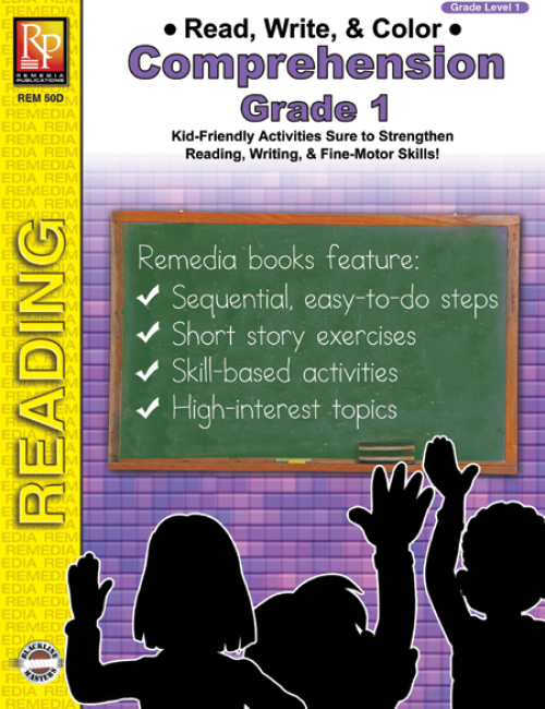 Read, Write, & Color: Comprehension - Grade 1 (eBook)