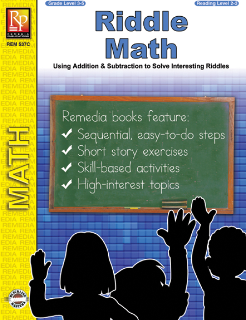 Riddle Math: Fun, Self-Checking Addition & Subtraction Practice (eBook)