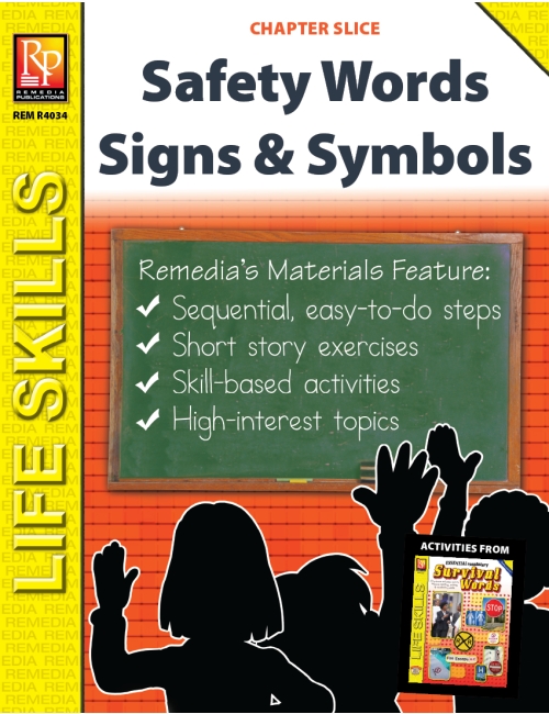 Safety Words Unit: Survival Signs & Symbols Vocabulary (Chapter Slice)