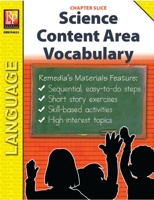 Science: Content Area Vocabulary (Chapter Slice)