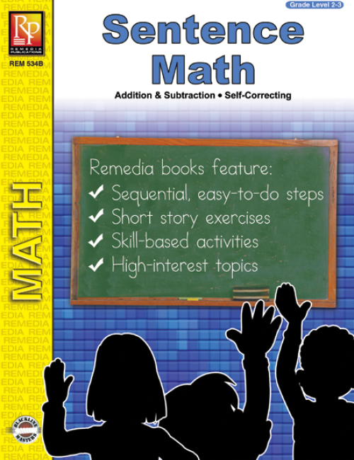 Sentence Math: Fun, Self-Checking Addition & Subtraction Practice (eBook)