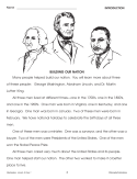 Washington, Lincoln, & Martin Luther King Unit for All Subjects - Grades 2-3 (eBook)