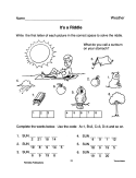 Weather: Skill-Based Activities for Grades 3-4 (eBook)