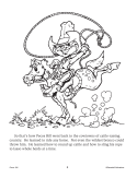 Pecos Bill: Read & Color (eBook)