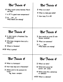 Not Trivia! Task Card Game for All Subjects (Grade 4)