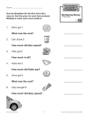 Multiplying Money: Drive-Thru Breakfast Menu (Chapter Slice)