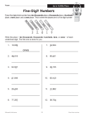 Ten Thousands Place: Place Value Activities (Chapter Slice)