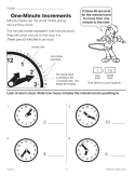 One Minute: Telling Time Practice (Chapter Slice)