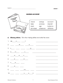 Checking Account & Savings Account Life Skills Unit (Chapter Slice)