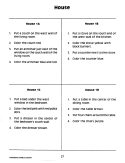 Follow Cardinal & Spatial Directions: House Floor Plan (Chapter Slice)