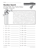 Self-Checking Activities for Addition & Subtraction (Chapter Slice)