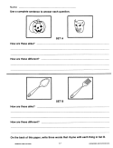 Similarities & Differences: Primary Thinking Skills (Chapter Slice)