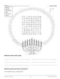 Winter Holiday Crossword Puzzles & Word Searches (Chapter Slice)