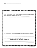 The Fox & The Crab: Guided Reading (Chapter Slice)