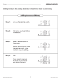 Menu Math: Real-Life Word Problems & Game