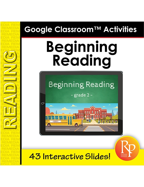 Google Classroom™ Activities: Beginning Reading Passages for Reading Level 2