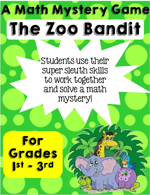 The Zoo Bandit: A Math Mystery Game