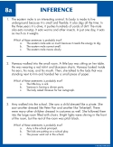 Comprehension Skill Cards - Making Inferences (RL 2.0-3.5)