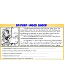 Fractured Fairy Tales - PDF & Google - 5 Ws Questions for Reading Comprehension