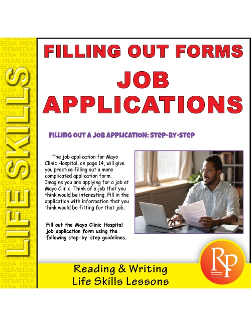  Life Skills Lessons: Job Applications - Filling Out Forms