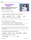 Life Skills Lessons: Filling Out Forms - Writing a Resume