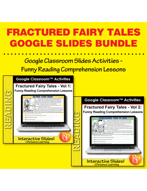 Google Classroom: Fractured Fairy Tales Bundle