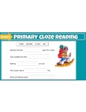 Beginning Cloze Reading Stories & Activities SET GOOGLE SLIDES Cloze Rdg 1-2