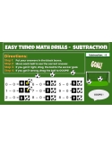 Google Slides: Self-Checking Easy Timed Math Drills - Subtraction