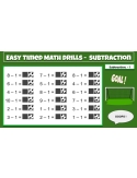 Google Slides: Self-Checking Easy Timed Math Drills - Subtraction