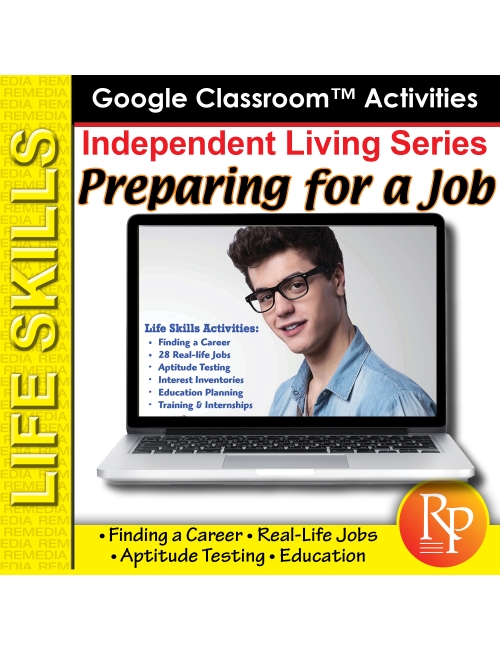 Google Slides: PREPARING FOR A JOB: Independent Living Training, Salary, Careers