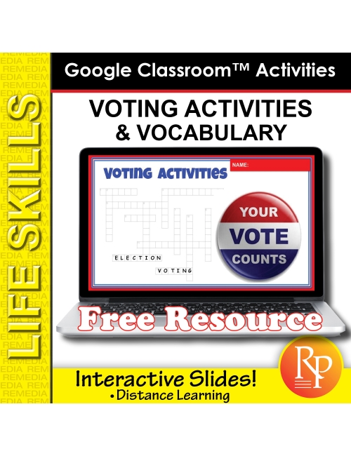 FREE! Google Classroom: Voting Activities