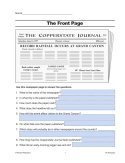 Google Slides: THE NEWSPAPER: Practical Practice Reading & Life Skills