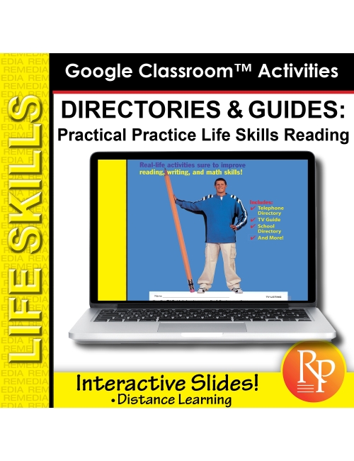 Google Slides: DIRECTORIES & GUIDES: Practical Practice Reading & Life Skills