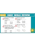 Google Slides: 114 Daily Spiral Review Lessons | Grade 2 | Distance Learning