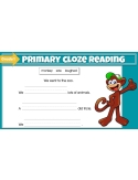 Beginning Cloze Reading Stories & Activities - Grade 1 | GOOGLE SLIDES Cloze Reading Fun