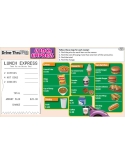 Drive-Thru Menu Math Beginning Money Skills Level 2 - Menu with Slides Version