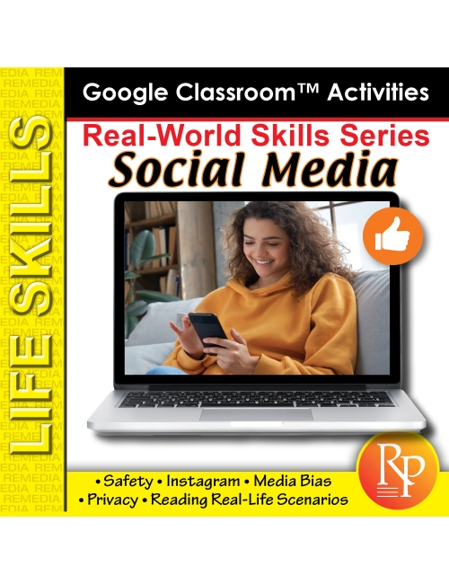 Google Slides: SOCIAL MEDIA: Safety, Privacy, Instagram, Media Bias, Reading...