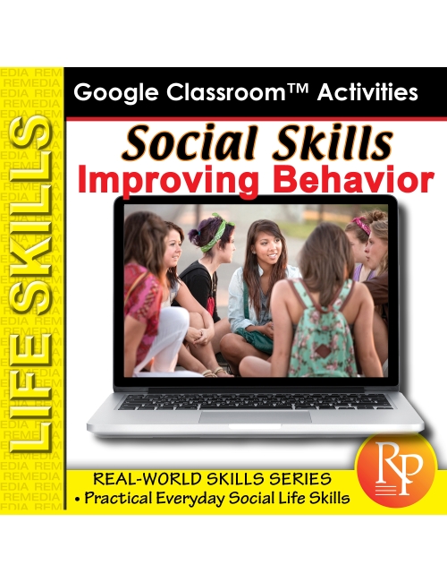 Google Slides: SOCIAL & EMOTIONAL SKILLS- IMPROVING BEHAVIOR Comprehension (SEL)