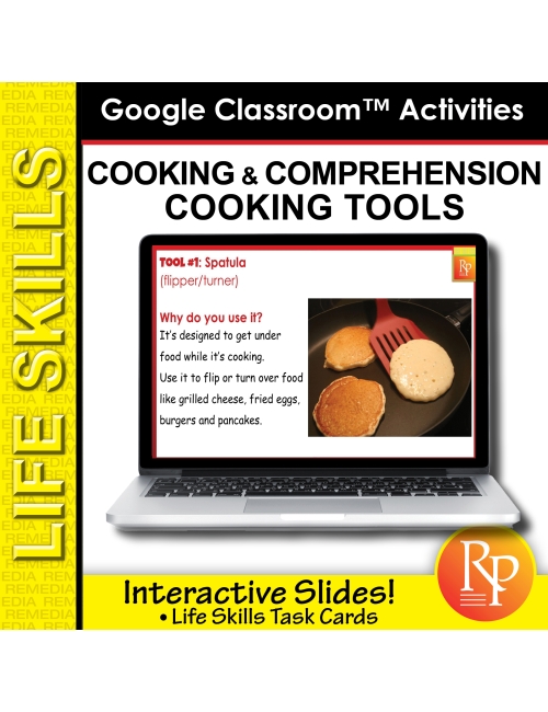 Cooking Tools: Life Skills Functional Vocabulary | Kitchen | Special Ed GOOGLE