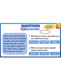 Using a Checking Account: Life Skills Task Cards | Consumer Skills | GOOGLE Activity