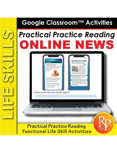 Practical Practice Reading: Online News - Google Slides