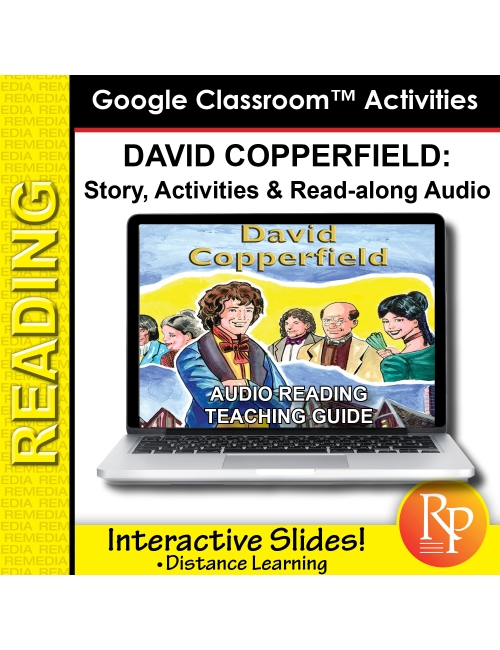 Google Slides: "David Copperfield" Abridged Story, Activities & Audio