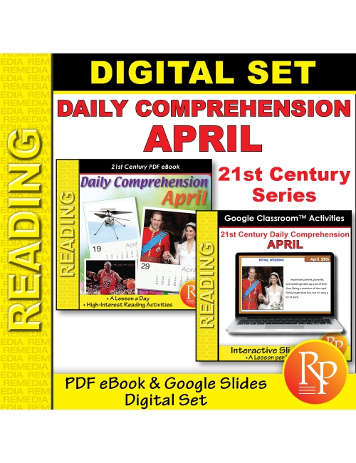 April 21st Century Daily Comprehension: Print & Digital Set