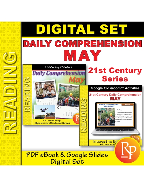 May 21st Century DAILY COMPREHENSION: Print & Digital Set